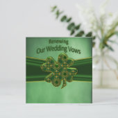 アイリッシュ結婚の誓いの招待状 招待状 (スタンド正面)