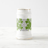 アイリッシュ結婚ズ賛美 – ロング ビールジョッキ (中央)