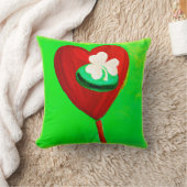 アイリッシュ絵画かわいいデザイン。買今 クッション (ブランケット)