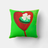 アイリッシュ絵画かわいいデザイン。買今 クッション (裏面)