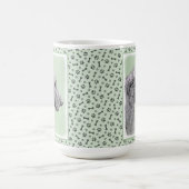 アイリッシュ絵画ウルフハウンド – Cuteオリジナルドッグアート コーヒーマグカップ (中央)