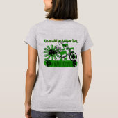 アイリッシュ行くレトロ – 行くn-erとbthar leat.アイルランド語 tシャツ (裏面)