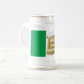 アイリッシュ誇りを持ったドリンカー! ビールジョッキ (正面左)