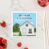 アイリッシュ諺リトルコテージ スタンダードカクテルナプキン (インサイチュ)