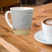 アイリッシュ賛美のゴールデン小麦畑 カフェラテマグ