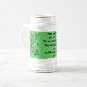 アイリッシュ賛美のマグメイの隣人はあなたを尊敬している ビールジョッキ (正面左)