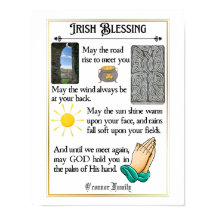 アイリッシュ賛美の五月君に会うために道が上がる