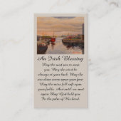 アイリッシュ賛美の心からの哀悼の意 名刺 (正面)