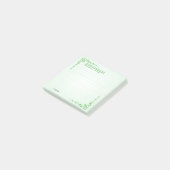 アイリッシュ賛美の聖パトリックの緑のケルトの組#1 ポストイット (アングル)