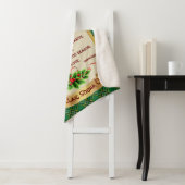 アイリッシュ賛美クリスマスw/アイリッシュ国立タータンチェック シェルパブランケット (インサイチュ)