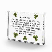 アイリッシュ賛美ズとシャムロック黒と緑 フォトブロック (右)