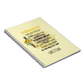 アイリッシュ賛美ズの名10代の付きゴド娘または子 ノートブック (右側)