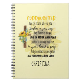 アイリッシュ賛美ズの名10代の付きゴド娘または子 ノートブック