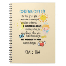 アイリッシュ賛美ズの名10代の付きゴド娘または子 ノートブック