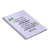 アイリッシュ賛美ズの名10代の付きゴド娘または子 ノートブック (右側)