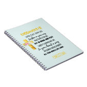 アイリッシュ賛美ズの名10代の付きゴド娘または子 ノートブック (右側)