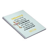 アイリッシュ賛美ズの名10代の付きゴド娘または子 ノートブック (右側)