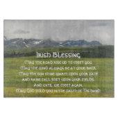 アイリッシュ賛美ズグリーンバレーランドスケープ カッティングボード (正面)