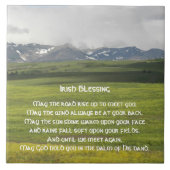 アイリッシュ賛美ズグリーンバレーランドスケープ タイル (正面)