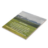 アイリッシュ賛美ズグリーンバレーランドスケープ タイル (側面)