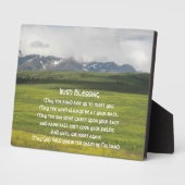 アイリッシュ賛美ズグリーンバレーランドスケープ フォトプラーク (側面)