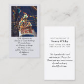 アイリッシュ賛美ズブルーレッドグリーンオレンジイエロー 名刺 (正面/裏面)