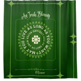 アイリッシュ賛美ズ |お好きなだけ生きていただけるなら シャワーカーテン