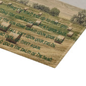 アイリッシュ賛美ズ・ヘイ・バレス・イン・フィールド カッティングボード (角)