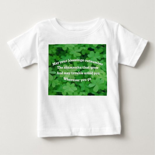 アイリッシュ賛美ズ ベビーTシャツ (正面)