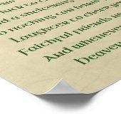 アイリッシュ賛美ズ ポスター (角)