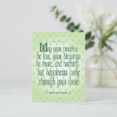 アイリッシュ賛美ズ ポストカード (スタンド正面)