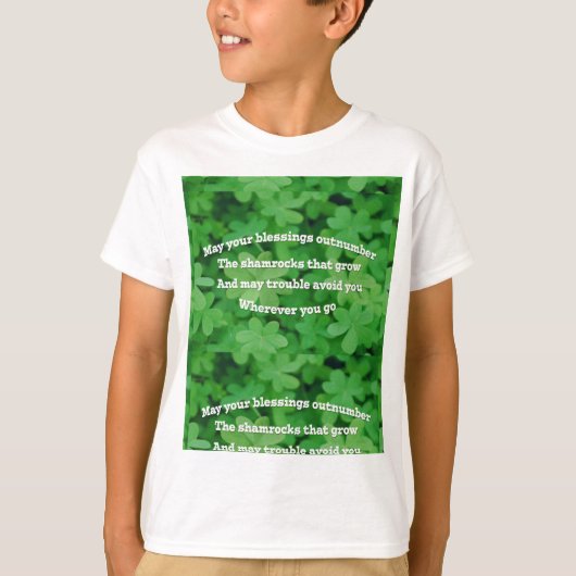 アイリッシュ賛美ズ Tシャツ (正面)