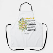 アイリッシュ賛美ズfor GODDAUGHTER - パーソナライズされた Gift エプロン (正面)