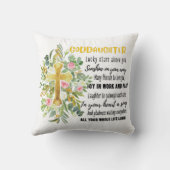 アイリッシュ賛美ズfor GODDAUGHTER - パーソナライズされた Gift クッション (裏面)