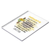 アイリッシュ賛美ズfor GODDAUGHTER - パーソナライズされた Gift ノートブック (左側)