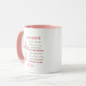 アイリッシュ賛美ズfor GODDAUGHTER - パーソナライズされた Gift マグカップ (正面左)