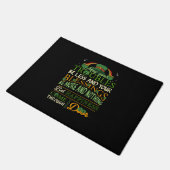 アイリッシュ賛美ズSt patricks dayレプレシャンレインボー ドアマット (アングル)