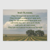 アイリッシュ賛美州の写真磁気カード (正面)