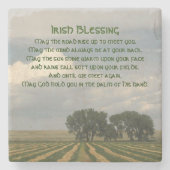 アイリッシュ賛美州の農地 ストーンコースター (正面)