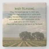 アイリッシュ賛美州の農地 ストーンコースター (正面)