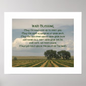 アイリッシュ賛美州の農地 ポスター (正面)