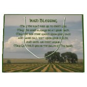 アイリッシュ賛美州の農地 ラージペーパーバッグ (正面)