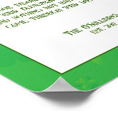 アイリッシュ賛美引っ越し祝いパーティーギフト ポスター (角)