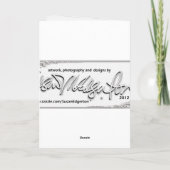 アイリッシュ賛美結婚証明書 カード (裏面)