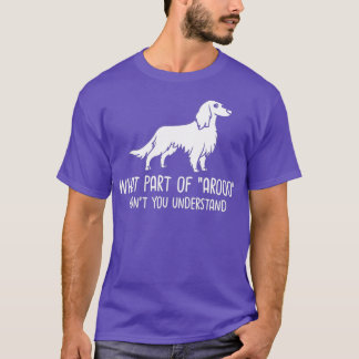 アイリッシュ赤と白セッター犬の子犬の所有者_31 Tシャツ