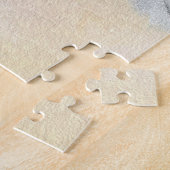 アイリッシュ赤と白セ絵画ッターのオリジナル- Art ジグソーパズル (側面)