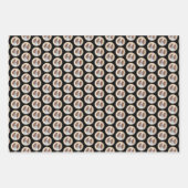 アイリッシュ赤と白セ絵画ッターのオリジナル- Art ラッピングペーパーシート (正面3)