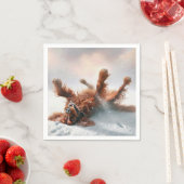 アイリッシュ転がセッター スタンダードカクテルナプキン (インサイチュ)