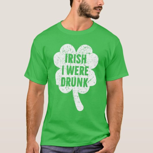 アイリッシュ飲St patricks day Tシャツ (正面)