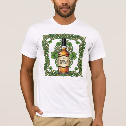 アイリッシュ・ウイスキー Tシャツ (正面)